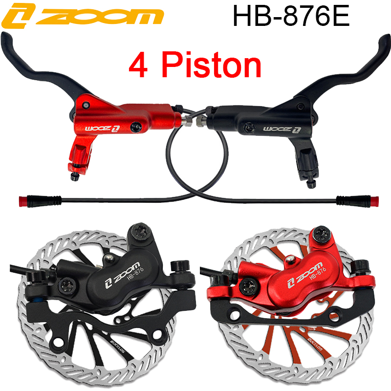 Zoom Hydraulic Brake 4 Piston E-Scooter - Set Freni a Disco Elettrici ZOOM
