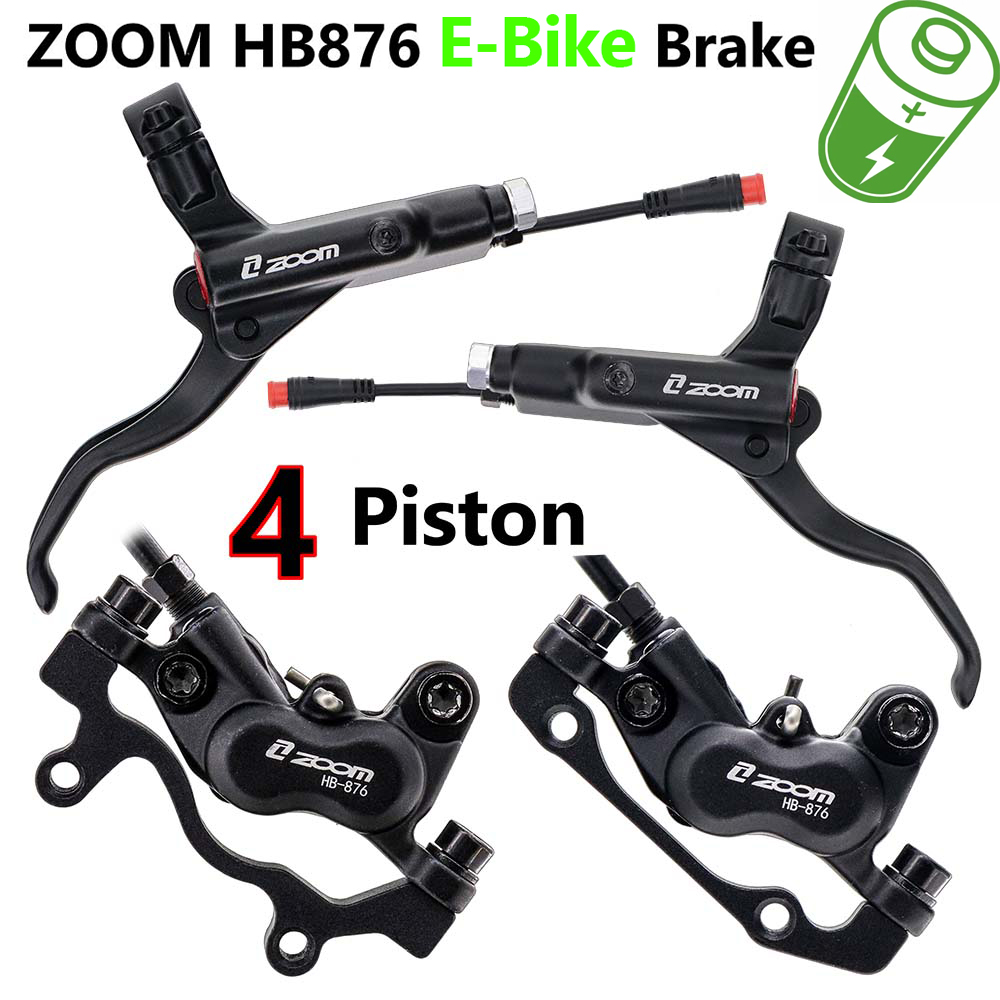 Zoom Hydraulic Brake 4 Piston E-Scooter - ZOOM HB-876E Set freno a disco