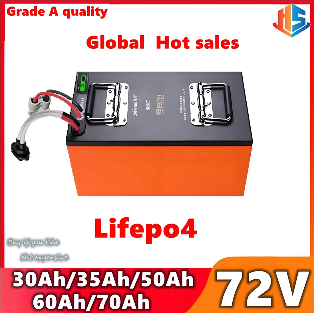 72V 30Ah Lifepo4 Battery Pack - Batteria Lifepo4 72V 50Ah 60AH 35AH