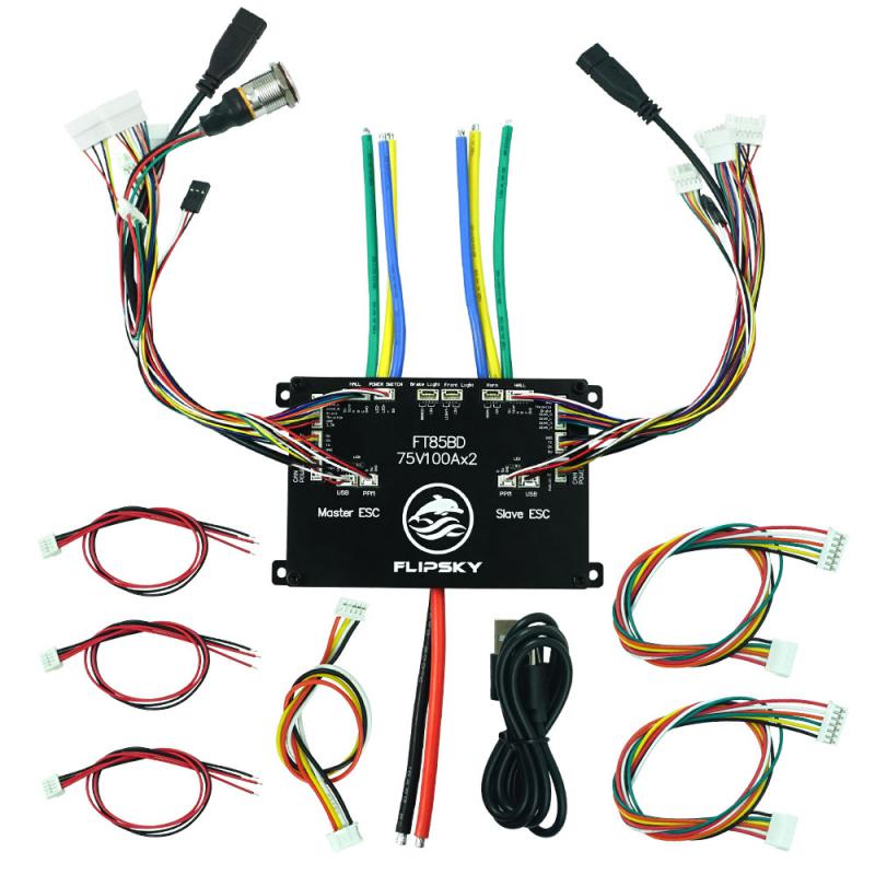 Flipsky Ft85bd Esc con custodi - 72V 45A Dual Controller recensione e prezzo