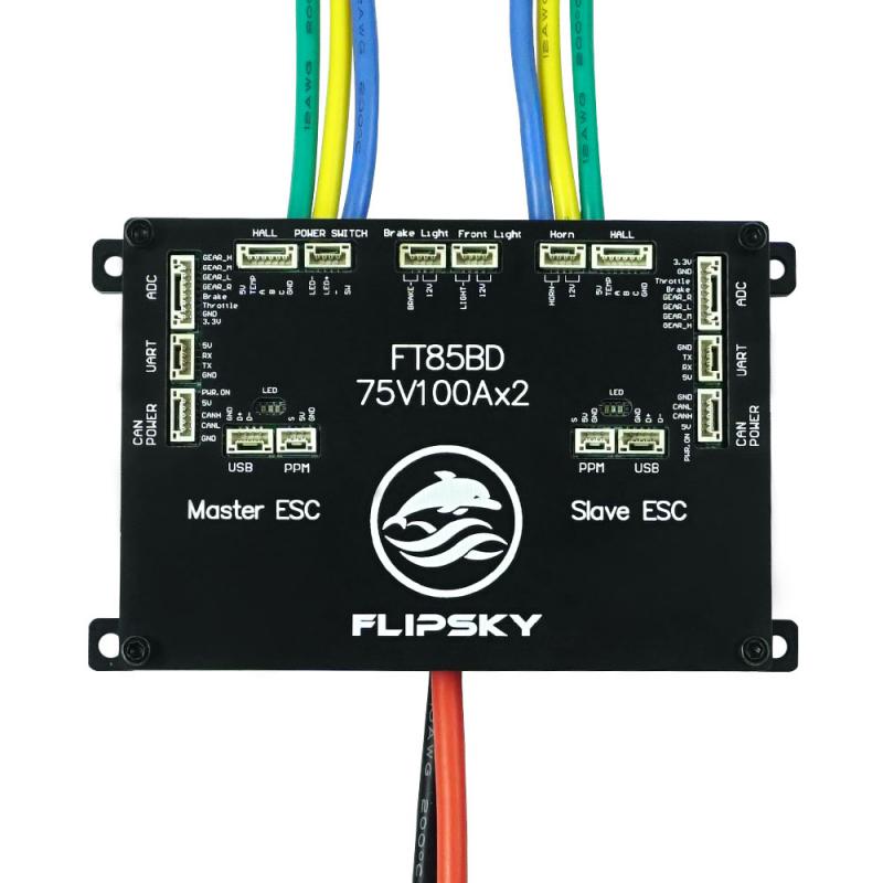 Flipsky Ft85bd Esc con custodi - 72V 45A Dual Controller recensione e prezzo